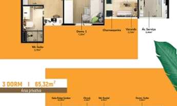 Imagem 2: **Apartamento 02 DORMS C/ SUÍTE e LAZER COMPLETO - Próx. à Embraer **