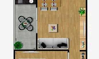 Imagem 6: Apartamento para venda possui 75 metros quadrados com 2 quartos Jardim Aquarius