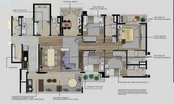 Imagem 3: Apartamento para venda possui 147 metros quadrados com 3 quartos em Perdizes - São Paulo