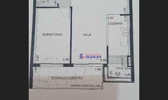 Imagem 2: Apartamento com 1 dormitório à venda, 48 m² por R$ 365.000 - Iguatemi - São José do Rio Pr