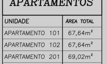 Imagem 3: Apartamento para venda possui 60 metros quadrados com 2 quartos em Centro - Palhoça - SC