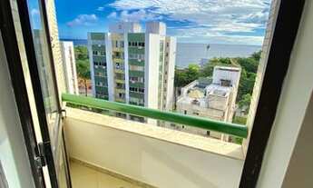 Imagem 2: Apartamento para venda ou temporada com vista panorâmica para o mar. Possui 1/4