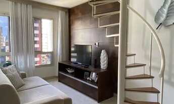 Imagem 2: Cobertura duplex na Pituba, distribuído em 88m² com 1 vaga de garagem