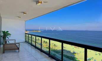 Imagem 4: Apartamento Frontal Mar Reformado com 4 Quartos Varanda 264 m² 2 Vagas e portaria 24hs