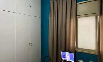 Imagem 5: Apartamento de um quarto suíte, sala e cozinha. Vista interna do prédio, silenc