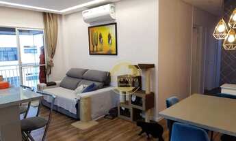 Imagem 2: Apartamento com 3 dormitórios à venda, 81 m² por R$ 580.000,00 - Estuário - Santos/SP