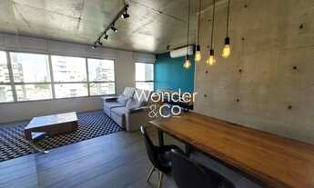 Imagem 2: Apartamento com 1 dormitório para alugar, 70 m² por R$ 6.985/mês - Campo Belo - São Paulo