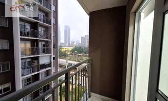 Imagem 2: Apartamento com 1 dormitório para alugar, 28 m² por R$ 3.202,01/mês - Chácara Santo Antôni