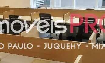 Imagem 4: Andar inteiro mobiliado na região da Berrini com 344m² em condomínio com boa imagem corpor