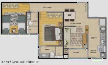 Imagem 5: LANÇAMENTO / APARTAMENTO 50,64M², BACACHERI, CURITIBA PR