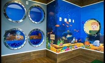 Imagem 3: Lindo Apto a venda 2D sendo uma suíte, infraestrutura de lazer completa