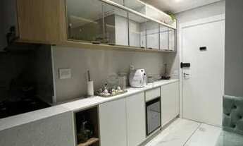 Imagem 2: Apartamento mobiliado com varanda gourmet, 2 dormitórios para alugar, 70 m² - Campestre