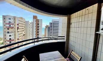 Imagem 6: Alugo Ap 38m no TULIP INN com 1 suíte, varanda, cozinha, sala, vista mar, andar alto