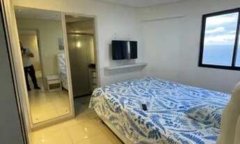 Imagem 4: EC- apartamento 58 metros, mobiliado, 02 quartos, super alto, nascelte, 50m do mar, novo