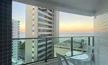 Imagem 2: FM Na Avenida Boa Viagem, 42m² 1 quarto, Andar Alto, mobiliado e decorado