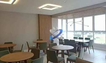 Imagem 5: Apartamento com 1 dormitório para alugar, 51 m² por R$ 3.892,00/mês - Jardim Aquarius - Sã