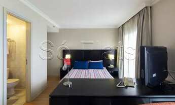 Imagem 2: Flat próximo da PUC-SP em Perdizes disponível para locação com 1 dormitório e 1 vaga de ga