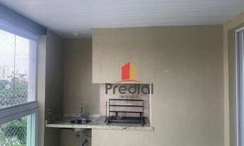 Imagem 4: Apartamento com 3 dormitórios para alugar, 101 m² por R$ 4.380,00/mês - Jardim - Santo And