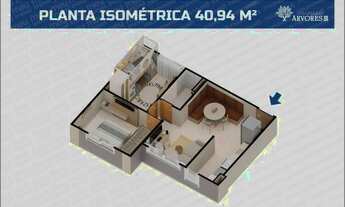 Imagem: Imóvel para venda tem 40 metros quadrados