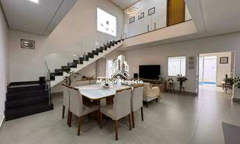 Imagem 2: Casa com 4 quartos (3 suíte) à venda no Residencial Villa D'Aquila, Piracicaba - SP