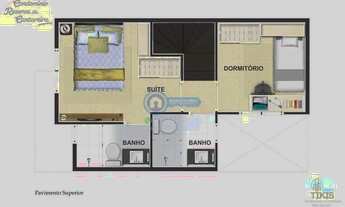 Imagem 5: Casa de Condomínio em Parque Casa de Pedra, São Paulo - 60m², 2 dormitórios, 1 suíte, 2 ba
