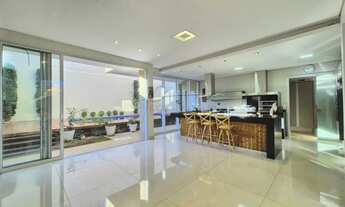 Imagem 7: Casa sobrado de 413m² com 05 suítes para locação e venda em condomínio - Alphaville Ribeir