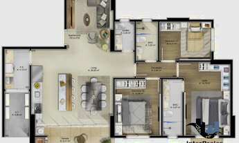 Imagem 5: Apartamento com 3 quartos no Lotisa Classic - Bairro Fazenda em Itajaí