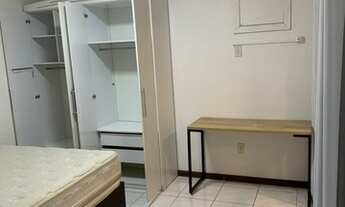 Imagem 9: Apartamento Quadra Mar para Locação Anual sendo 01 suíte + 01 dormitório e sacada com chur