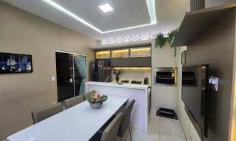 Imagem 6: Casa 160m2, 4 suítes, móveis projetados, deck privativo. 2 vagas. condomínio com lazer.Ene