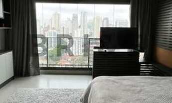 Imagem 2: Apartamento para locação 1 suíte, 1 vaga, 1 banheiro, 40m , Brooklin Paulista, São Paulo,S