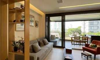 Imagem 3: Apartamento com 3 dormitórios para alugar, 123 m² por R$ 21.062,00/mês - Campo Belo - São