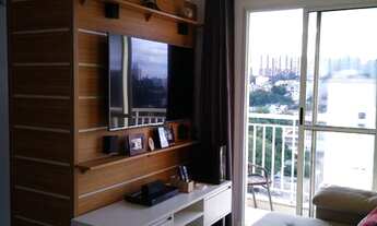 Imagem 3: Apartamento com armários planejados para venda possui 52 metros, com 2 quartos, 1vaga gara