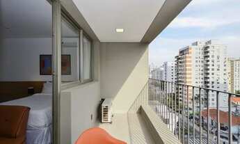 Imagem 2: Apartamento com 1 dormitório à venda, 28 m² por R$ 770.000,00 - Jardim América - São Paulo