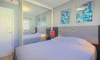 Imagem 7: Lindo flat mobiliado disponível para locação com uma localização privilegiada no bairro do