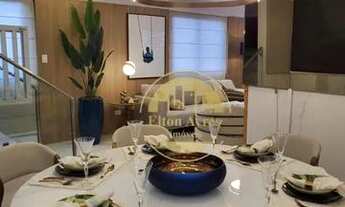 Imagem 4: Maravilhosa cobertura com 4 suites e com 4 vagas demarcadas na Pompeia - Santos - SP