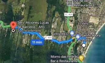 Imagem 4: Terreno no Ribeirão da ilha , 170 mil, rua calçada, próx da rodovia