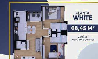 Imagem 6: Villa Branca Aptos 2 dorm na planta