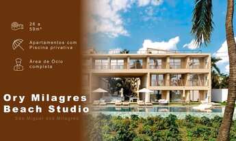 Imagem 2: SÃO MIGUEL DOS MILAGRES (AL) - FLATS DE 26 A 59m². Unidades pé na areia