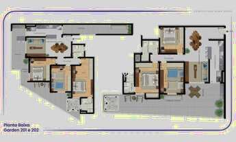 Imagem 6: Apartamento Garden de 3 quartos sendo 1 suíte à venda no Bairro jardim Laranjeiras em Juiz