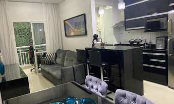 Imagem 2: Apartamento 2 quartos, 2 banheiros, 1 suíte, sala, cozinha, área de serviço, sacada, vaga