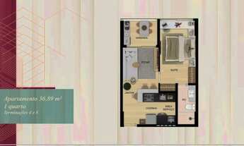 Imagem 4: EA- Garanta sua unidade nesta oportunidade de 1 e 2 quartos na Zona Norte - Casa Moser