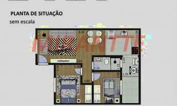 Imagem 1: Apartamento de 42m² com 2 quartos em Vila Mazzei