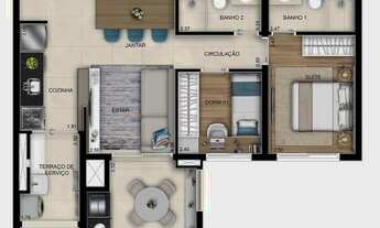 Imagem 5: 2 dorms 1 suíte Qq apto e andar apenas 626 mil - A 20 passos do Metrô e Shopping Tucuruvi