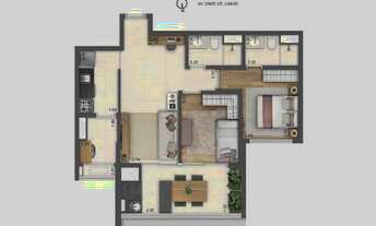 Imagem 6: Apartamento de 70M² com 2 quartos em Ibirapuera, São Paulo - SP