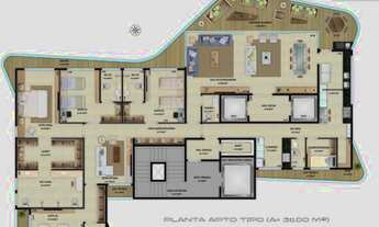 Imagem 4: Ed Lagacy, perto da Dom Luís, área 311m², entrega em 2023,4 quartos em Meireles - Fortale