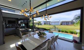 Imagem 7: Linda casa nova beira lago com piscina, totalmente decorada