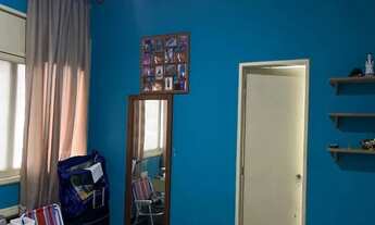 Imagem 6: Apartamento de um quarto suíte, sala e cozinha. Vista interna do prédio, silenc