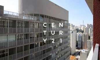 Imagem 6: Apartamento com 1 dormitório para alugar, 26 m² por R$ 3.018,00/mês - Cerqueira César - Sã