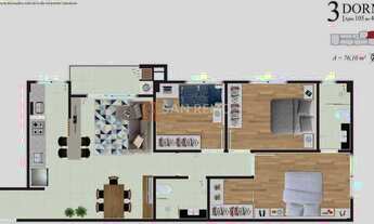 Imagem 3: Carvoeira Apartamento com 3 dormitórios