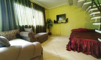 Imagem 2: Sobrado para venda tem 80 metros quadrados com 2 quartos em Aviação - Praia Grande - SP